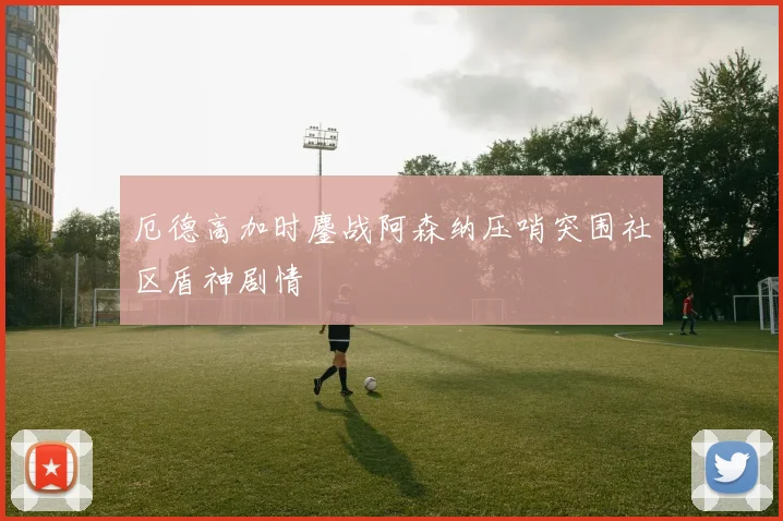 厄德高加时鏖战阿森纳压哨突围社区盾神剧情